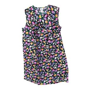 Carole Floral sleeveless dress